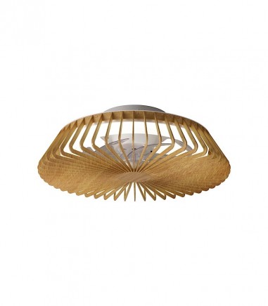 Ventilador de techo Himalaya Mini madera DC LED 53 cm - Mantra