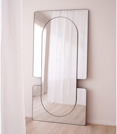 Espejo decorativo de suelo N2 metal - VP Interiorismo