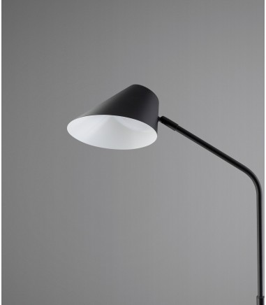 Lámpara de pie salón Esino 1L negro - Schuller