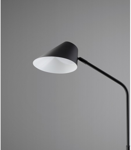 Lámpara de pie salón Esino 1L negro - Schuller