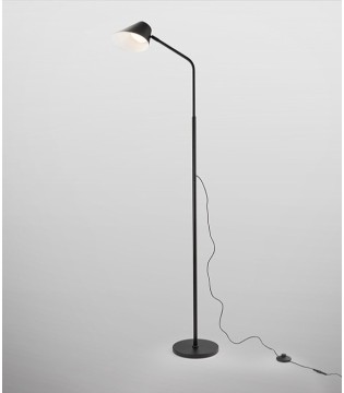 Lámpara de pie salón Esino 1L negro - Schuller