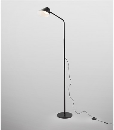 Lámpara de pie salón Esino 1L negro - Schuller
