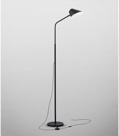 Lámpara de pie salón Esino 1L negro - Schuller