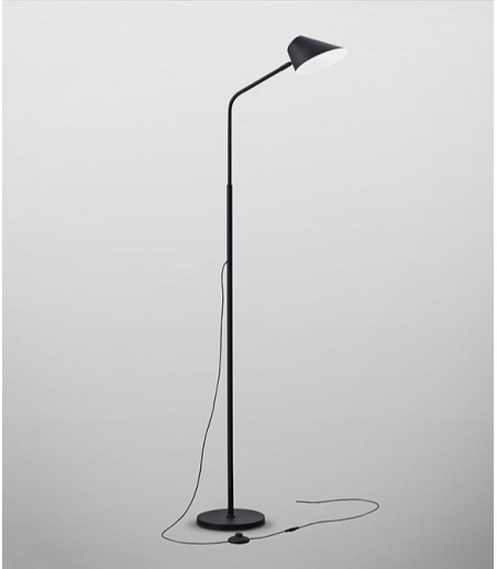 Lámpara de pie salón Esino 1L negro - Schuller