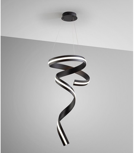 Lámpara vertical Amara negro mate - Schuller