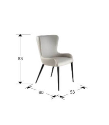 Silla blanca Telma - Schuller
