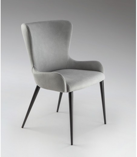 Silla gris claro Telma - Schuller