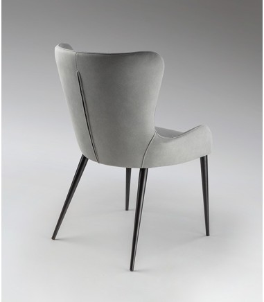 Silla gris claro Telma - Schuller