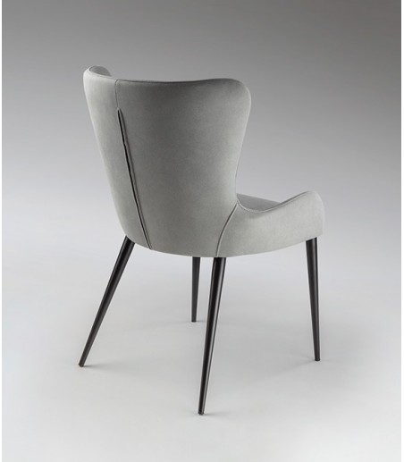 Silla gris claro Telma - Schuller
