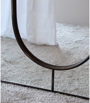 Espejo decorativo rectangular oval de suelo - VP Interiorismo 2