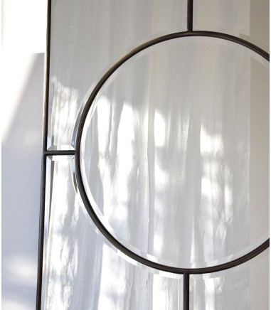Espejo decorativo de suelo círculo - VP Interiorismo