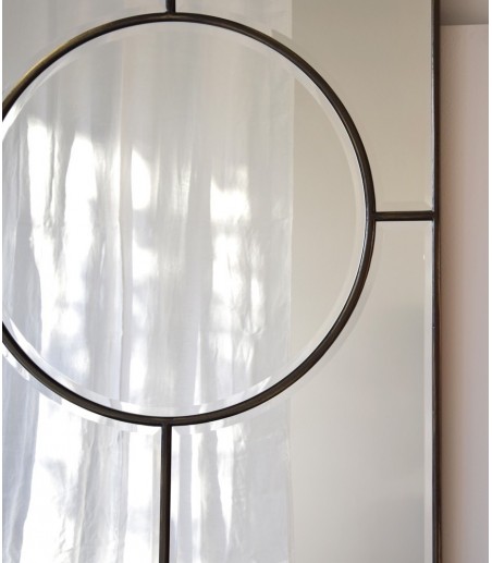 Espejo decorativo de suelo círculo - VP Interiorismo