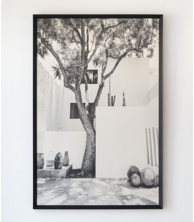 Fotografía sobre lino El Patio N1 - VP Interiorismo