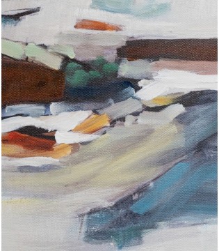 Cuadro abstracto horizonte cristal N1 - VP Interiorismo 2