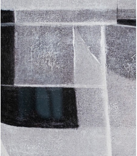 Cuadro abstracto en grises cristal N1 - VP Interiorismo