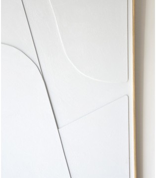 Cuadro relieve gris claro N2 - VP Interiorismo 2