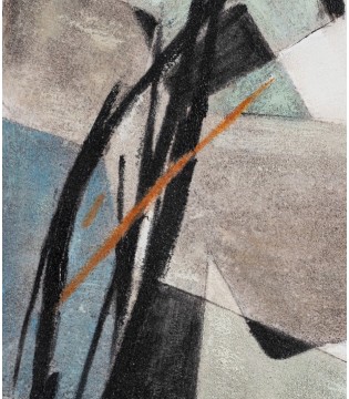 Cuadro abstracto Cubos cristal N1 - VP Interiorismo 2