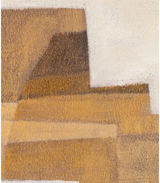 Cuadro abstracto Tierras cristal N3 - VP Interiorismo 2