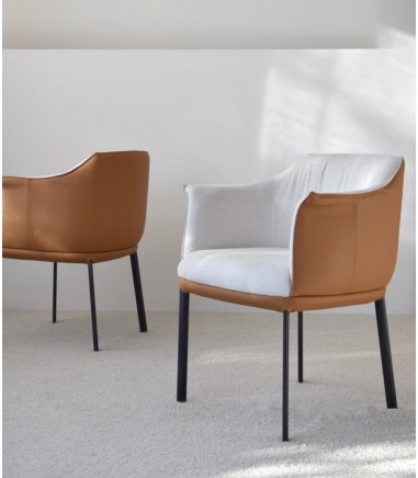 Set 2 sillas comedor brazos Berlín - VP Interiorismo