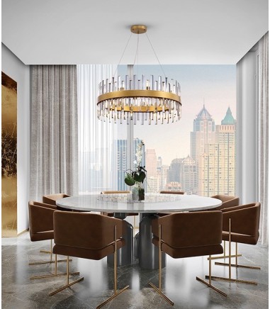 Lámpara 18L Grace oro D75 - Schuller