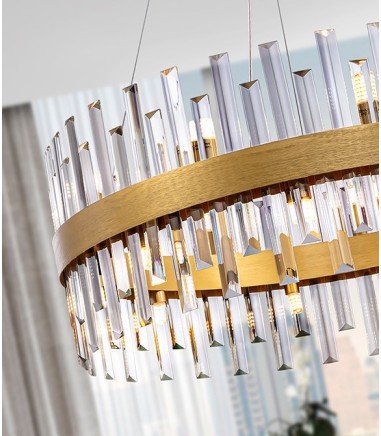 Lámpara 18L Grace oro D75 - Schuller