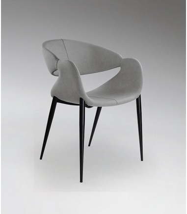 Sillón Giro gris claro, negro - Schuller