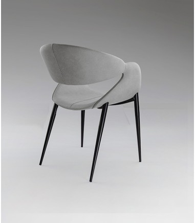Sillón Giro gris claro, negro - Schuller