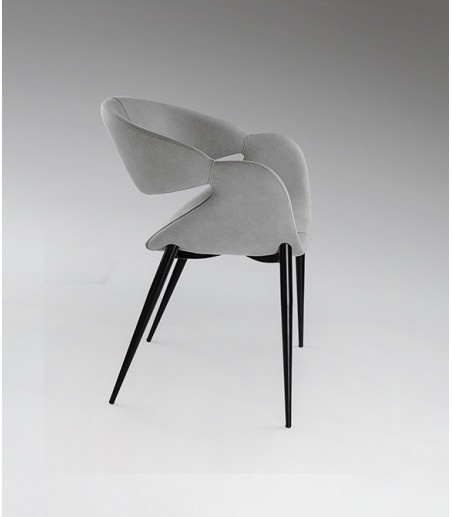 Sillón Giro gris claro, negro - Schuller