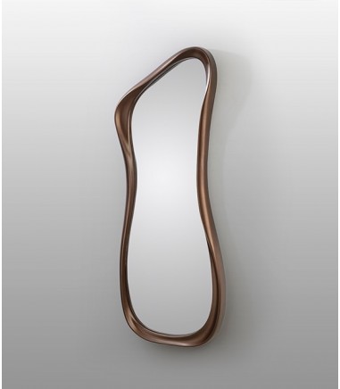 Espejo de pared Gina bronce oscuro - Schuller