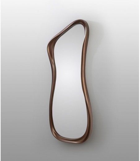 Espejo de pared Gina bronce oscuro - Schuller