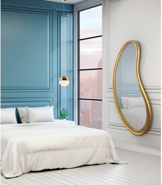 Espejo de pared Brigitte dorado - Schuller 2