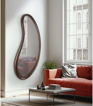 Espejo de pared Brigitte bronce oscuro - Schuller
