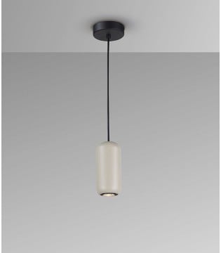 Lámpara colgante Nimes 1L negro gris - I3 2