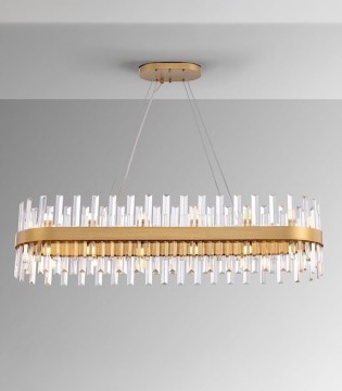 Lámpara 28L Grace oro oval - Schuller 2