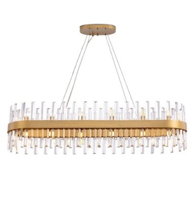 Lámpara 28L Grace oro oval - Schuller