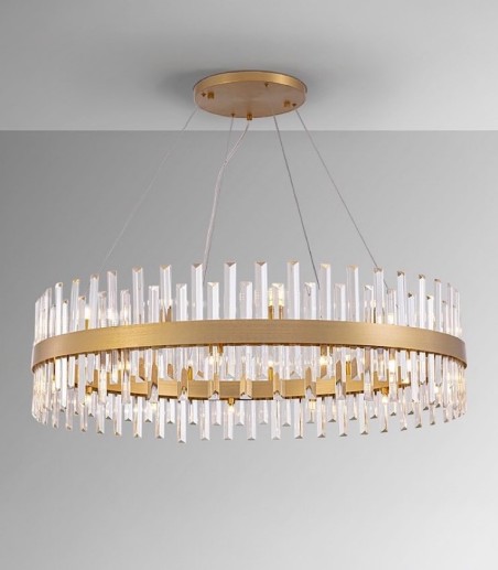 Lámpara colgante 26L Grace oro D110 - Schuller