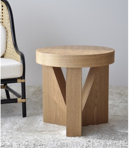 Mesa auxiliar Mocca fresno natural - VP Interiorismo