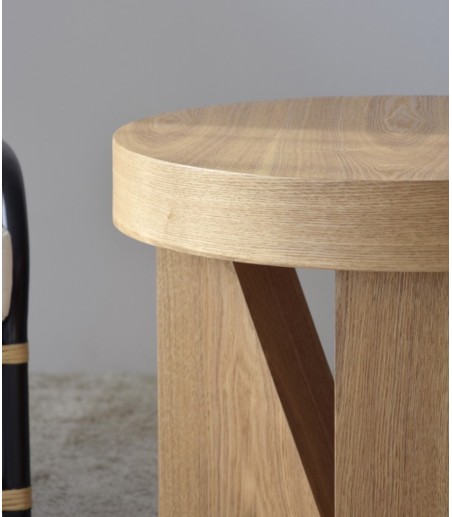 Mesa auxiliar Mocca fresno natural - VP Interiorismo