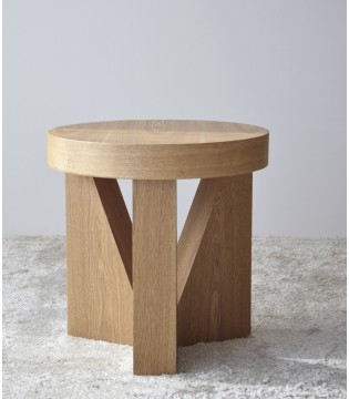 Mesa auxiliar Mocca fresno natural - VP Interiorismo