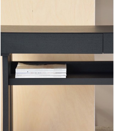 Consola en roble color negro mate - VP Interiorismo