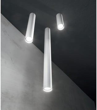 Plafón de techo Look blanco - pl1 h95 - Ideal Lux 2