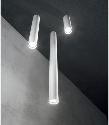 Plafón de techo Look blanco - pl1 h95 - Ideal Lux