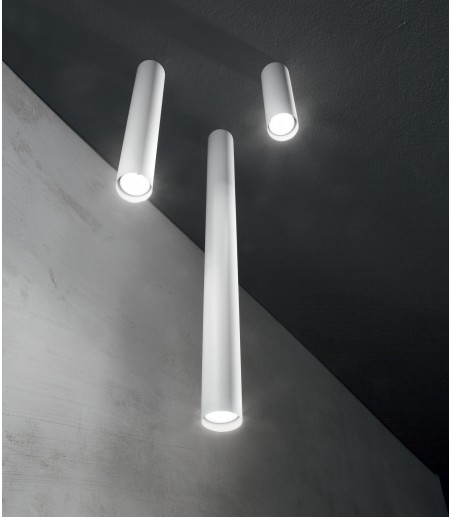 Plafón de techo Look blanco - pl1 h95 - Ideal Lux