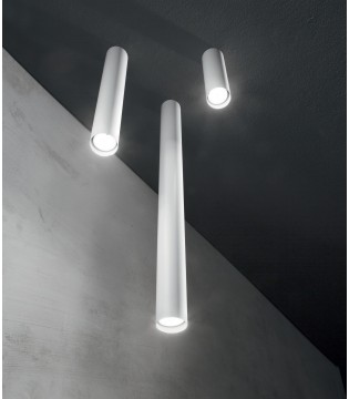 Plafón de techo Look blanco - PL1 H40 - Ideal Lux 2
