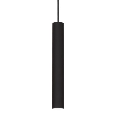 Lámpara de techo colgante Tube negro - SP D6 - Ideal Lux