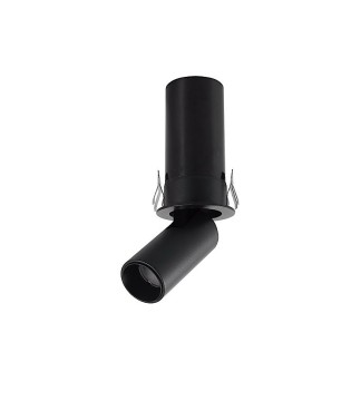 Foco empotrable GARDA Mini 5W negro basculante - Mantra - Ø43
