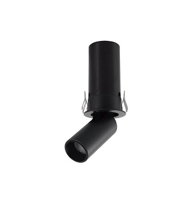 Foco empotrable GARDA Mini 5W negro basculante - Mantra - Ø43