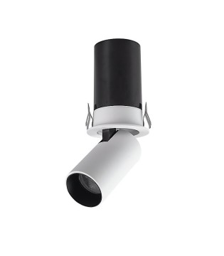 Foco empotrable GARDA Mini 7W blanco basculante - Mantra - Ø53