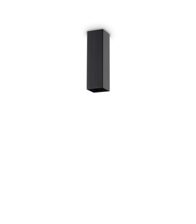 Foco - Plafón de techo Sky negro H20 - PL 1 - Ideal Lux