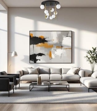 Plafón de techo Perlage blanco - PL9 - Ideal Lux 2
